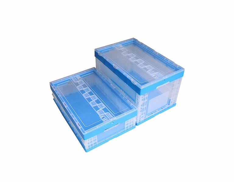 XS600-400 Plastic Foldable Crate detail 2